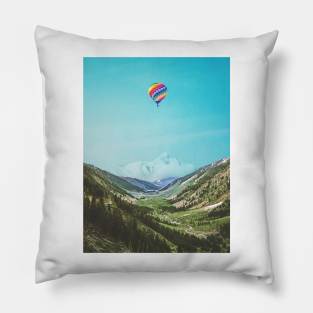 Air - Surreal/Collage Art Pillow