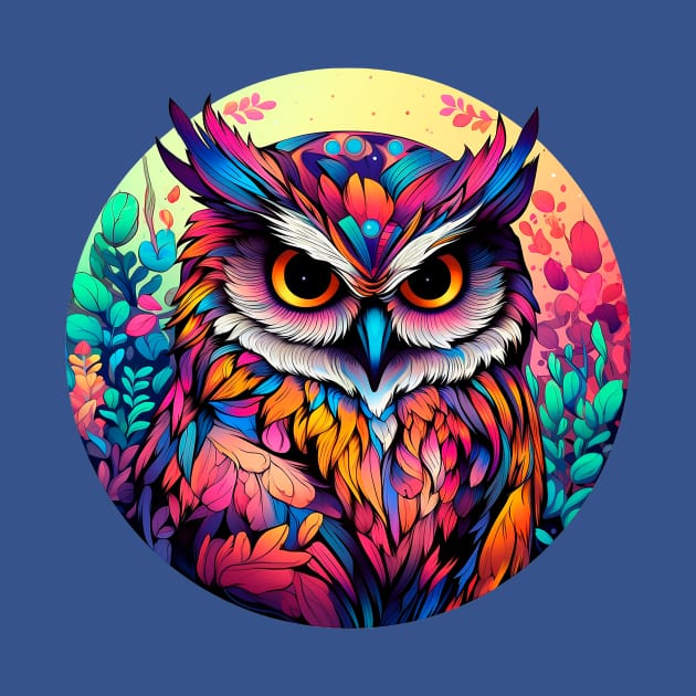 Ornamental Owl by enyeniarts