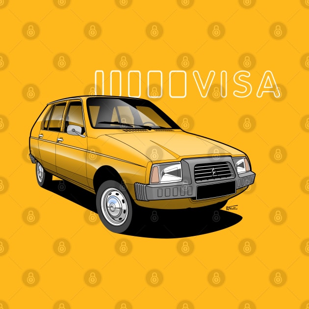 Mk1 Visa transparent illustration by RJW Autographics