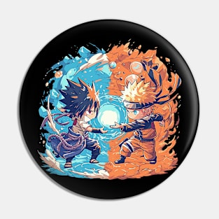 naruto v sasuke Pin