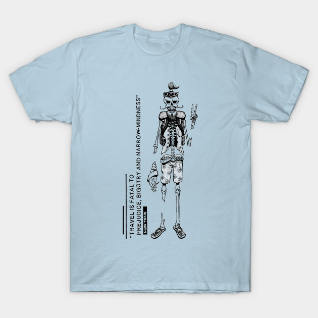 Discover Travel - Skeleton - T-Shirt