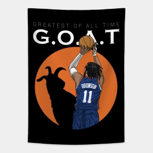 Jalen Brunson GOAT Tapestry