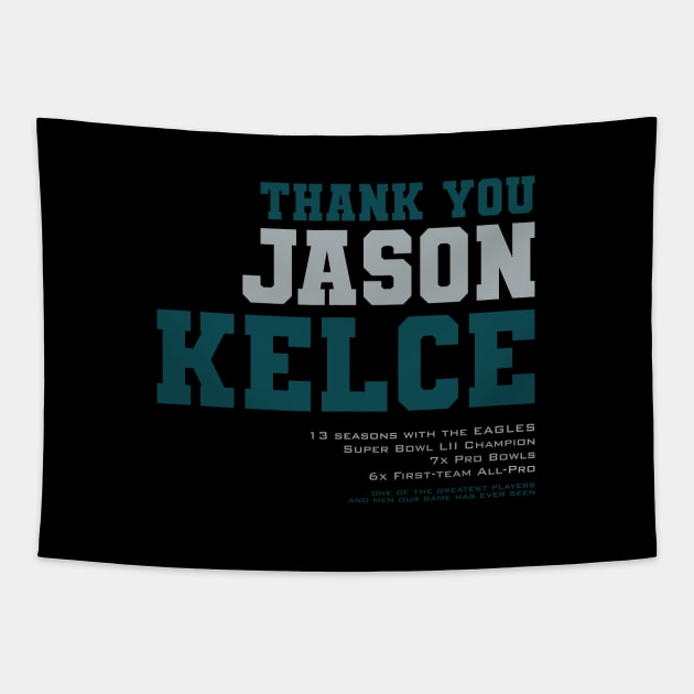 Thank you Kelce Tapestry by Nagorniak