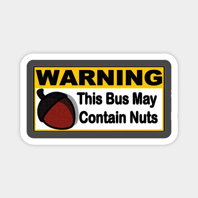 may contain nuts Magnet by VW TIME