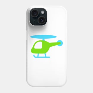 Little Helicopter Emoticon Phone Case