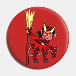 I'm Krampus dam it Pin