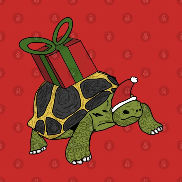 Christmas tortoise by Geometrico22