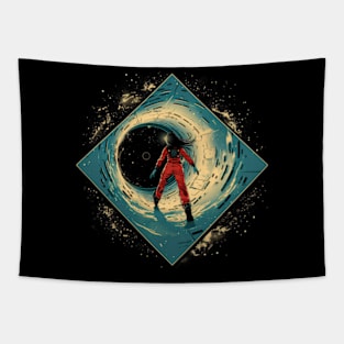 Voyager Walking Into the Unknown - Sci-fi Tapestry