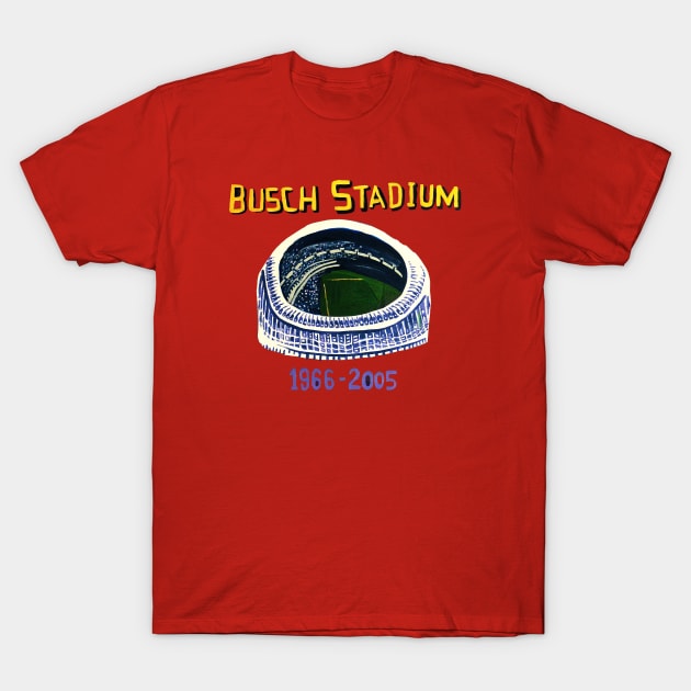SPINADELIC The Old Busch Stadium T-Shirt