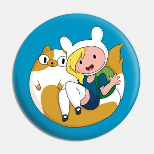 Fionna and Cake Pin