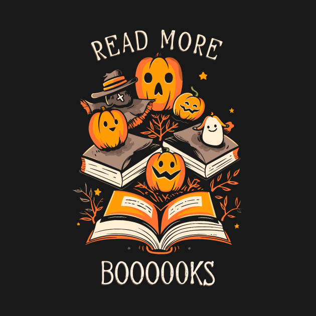 Spooky Teacher Halloween TShirt, Librarian Top, Book Lover's Trick or Treat Apparel, Gift for bookworms by Indigo Lake