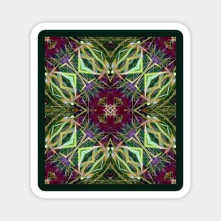 Kaleidoscopic Grasses Magnet