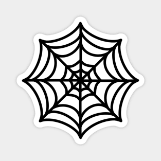 Geometric spiderweb Magnet