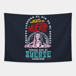 Dia de mi suerte - Lucky day - Salsa Tshirt Tapestry