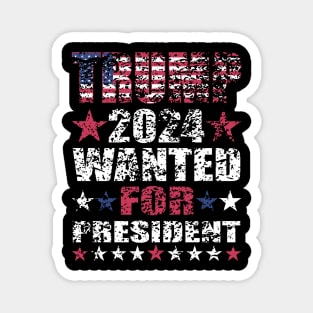 WANTED FOR PRESIDENT Magnet