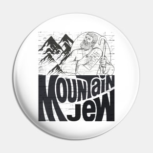 Moses MOUNTAIN JEW Jewish Pin