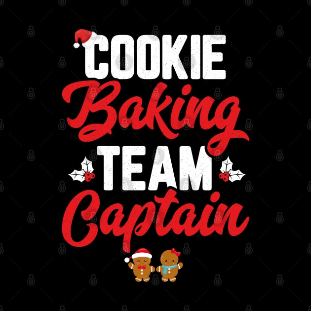 Cookie Baking Team Captain Women Funny Matching Family Christmas by trendingoriginals