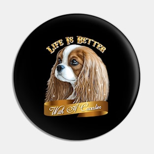 Cavalier King Charles Spaniel Pin