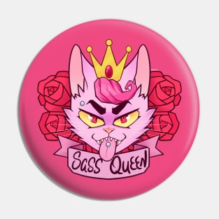 SASS QUEEN Pin