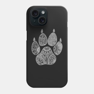 Pawprint Mandala Phone Case