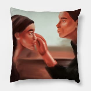 loving couple Pillow