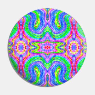 Tie Dye Pattern Pin