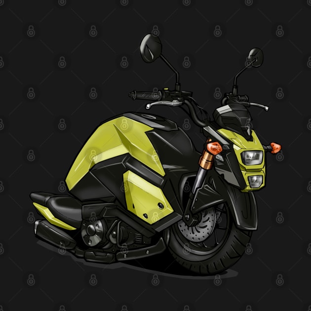 Grom Snail Yellow by MOTORIND