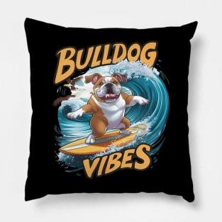 Majestic Boxer Surfer Surfing Pillow