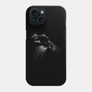 Cat Silhouette Phone Case