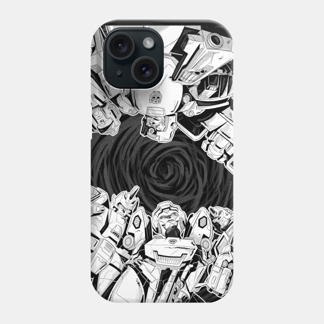 TF - Wreckers (white background) Phone Case by DEADBUNNEH