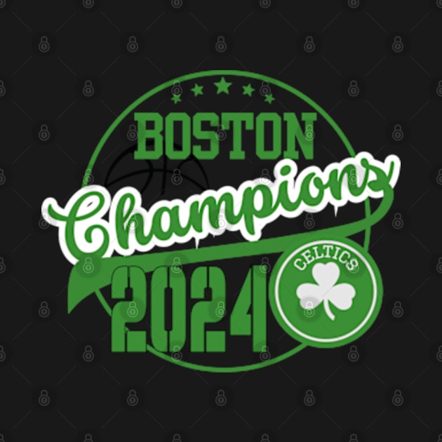 celtics 2024 champions by soft and timeless