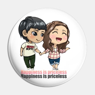 Happiness is priceless Pin