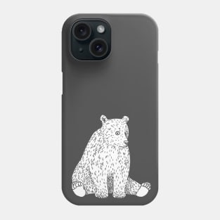 Sitting Bear Phone Case