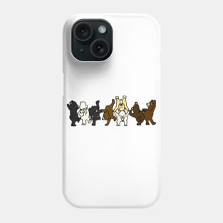 Dancing Bears Phone Case