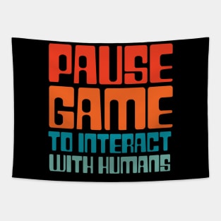 Funny Video Game Gamer Tapestry