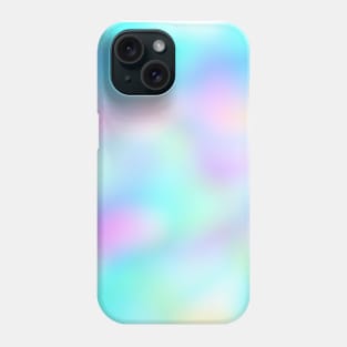 Rainbow Colors Abstract Blurry Gradient Ombre Soft Tie Dye Look Phone Case