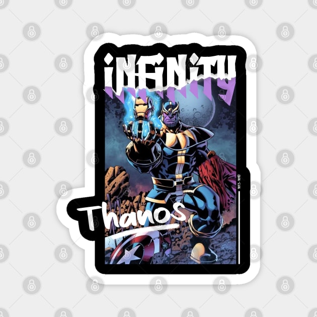 THANOS INFINITY SAGA Magnet by Skywiz