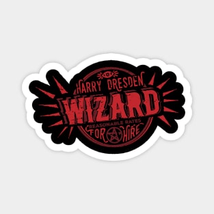 Wizard for Hire Magnet