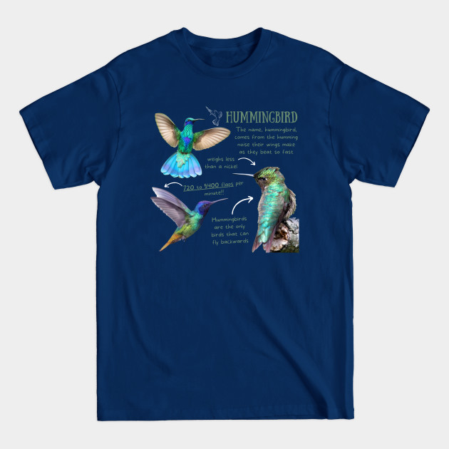 Disover Animal facts - Hummingbird - Animal Facts - T-Shirt