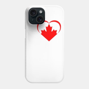 Small Canada Heart Phone Case