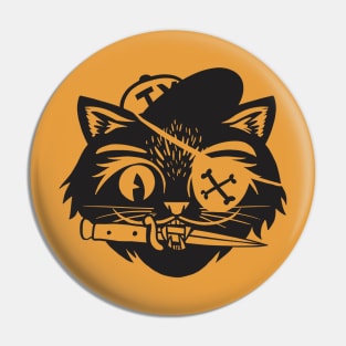 Alley Cat - One Color Pin