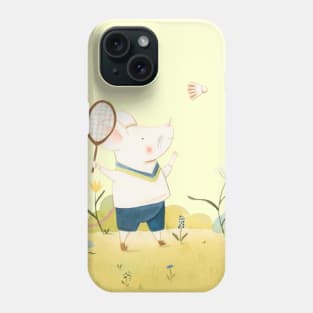 Badminton Players Phone Case