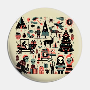 Extraterrestrial Holidays: An Alien Christmas Compilation Pin