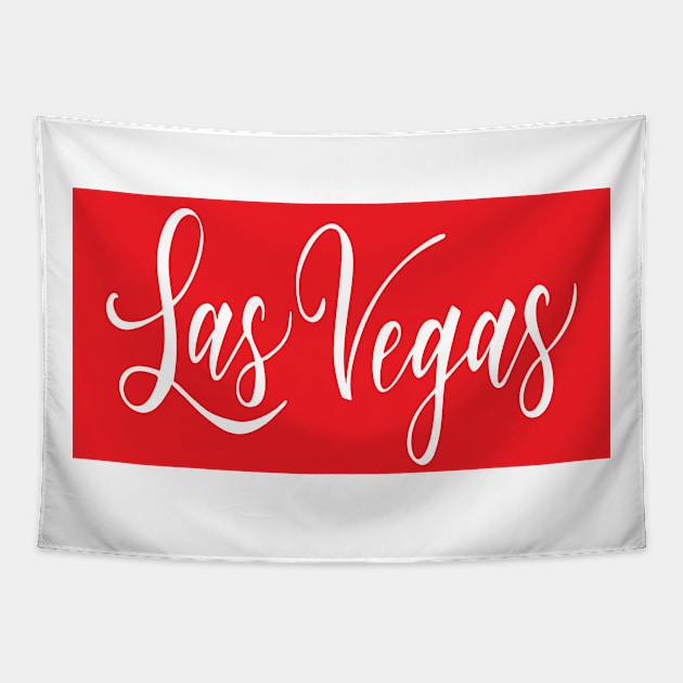 Las Vegas Tapestry by ProjectX23 Orange