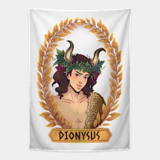 Dionysus Olympian God Greek Mythology Tapestry