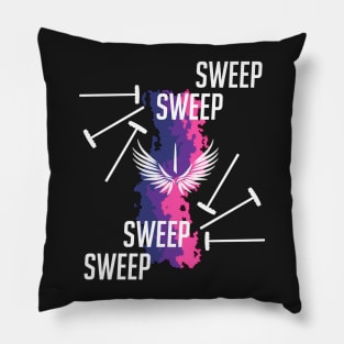 SWEEP SWEEP SWEEP Pillow