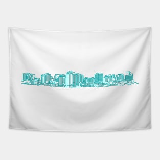 Halifax skyline Tapestry