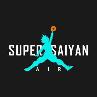 Air Super Saiyan God - SSGSS Blue T-Shirt