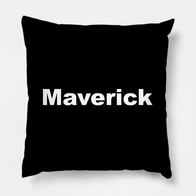 Maverick Pillow by ProjectX23Red