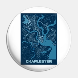 Charleston - United States Peace City Map Pin